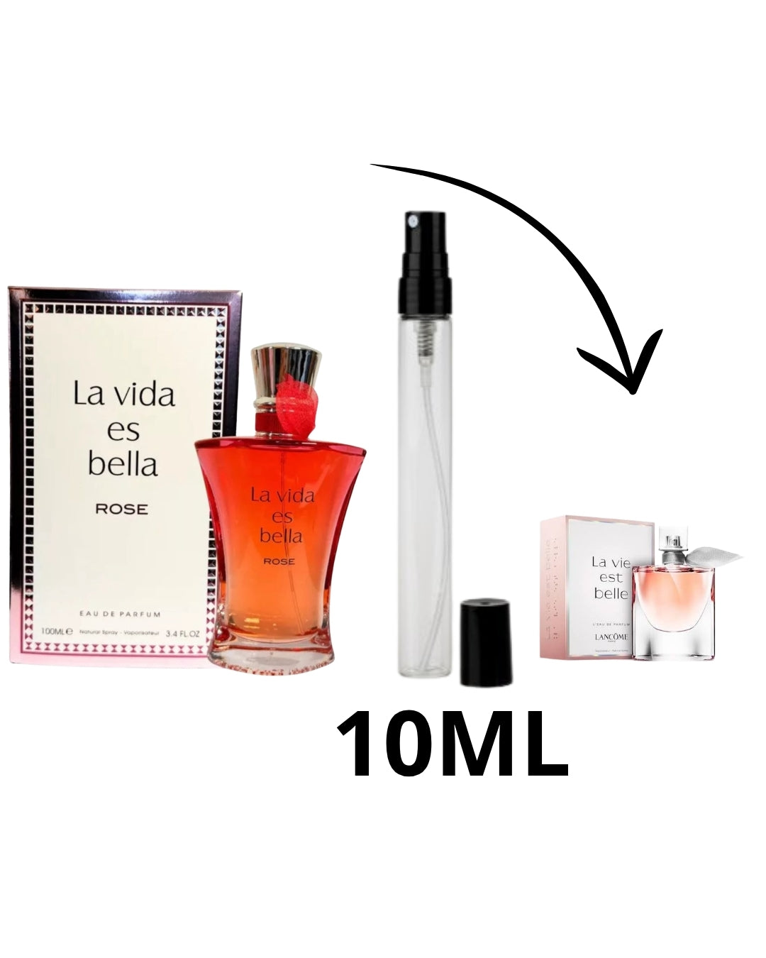 10ML LA VIDA ES BELLA ROSE