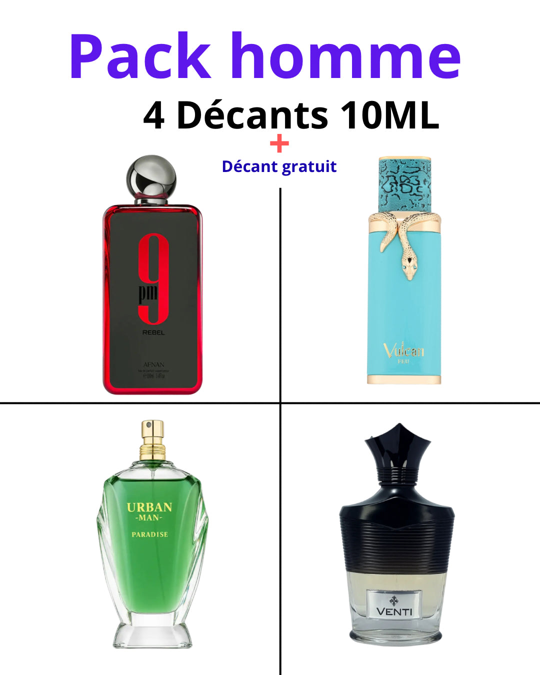 9Pm REBEL+VULCAN FEU+PARADISE URBAN+VENTI