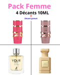 YARA CANDY + YARA ELIXIR + YOUR TOUCH + SEXY VANILLA